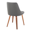 Marche - Chair (Set of 2) - Walnut Legs