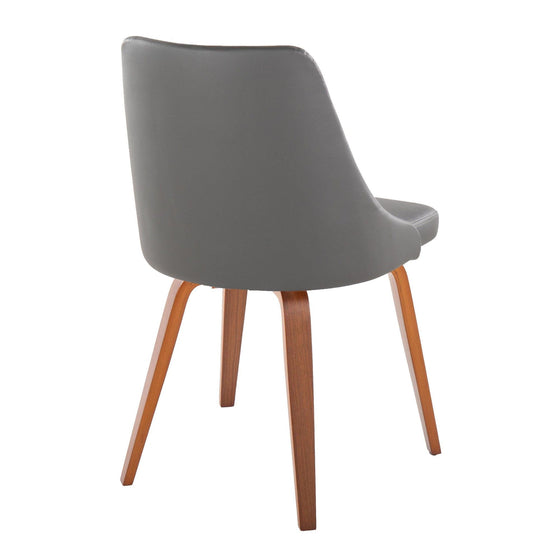 Marche - Chair (Set of 2) - Walnut Legs
