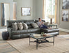 Como - Italian Leather Match Reclining Sectional