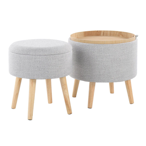 Tray - Storage Ottoman Set
