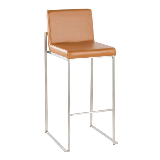 Fuji - High Back Upholstered Barstool Set