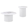 Rowena - Faux Marble Coffee Table Set