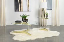  Janessa - Acrylic Coffee And End Table Set