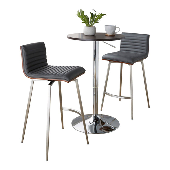 Mason - Swivel Counter Height Dining Set With Adjustable Table