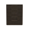 Sylvie - 5-Drawer Chest - Dark Brown