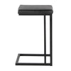 Roman - 26" Fixed-Height Counter Stool (Set of 2) - Black Metal