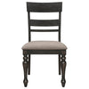 Bridget - Wood Dining Side Chair (Set of 2) - Charcoal