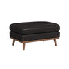 Horizon - Ottoman With Wood Base