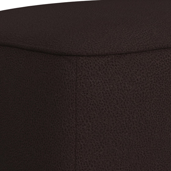 Destiny - Ottoman With Wood Base