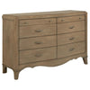 Revello - 8-Drawer Bedroom Dresser - Washed Mango