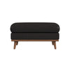 Horizon - Ottoman With Wood Base
