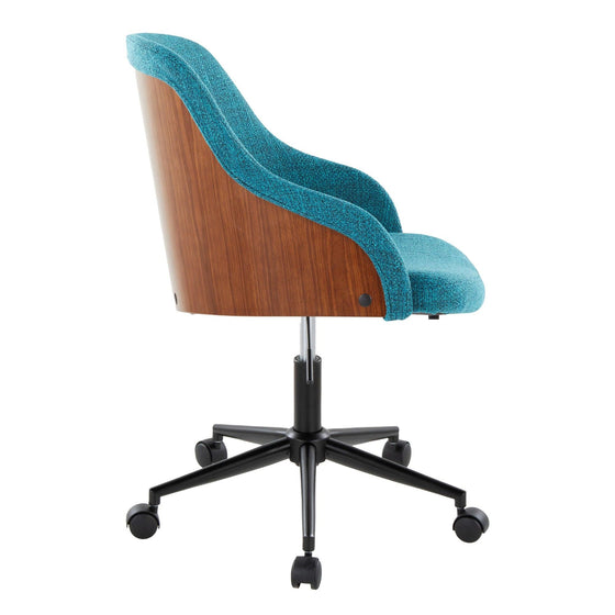 Bacci - Office Chair - Black Metal Base
