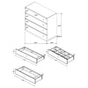 Winslow - 4-Drawer Bedroom Chest - Smokey Walnut