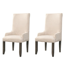  Stone - Parson Chair (Set of 2) - Smokey Dark Ash