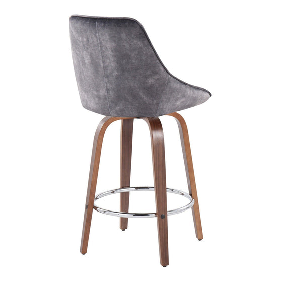 Diana - Fixed-Height Counter Stool (Set of 2)