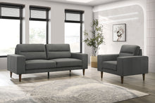  Vale - 2 Piece Sofa & Chair - Gray