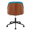 Bacci - Office Chair - Black Metal Base
