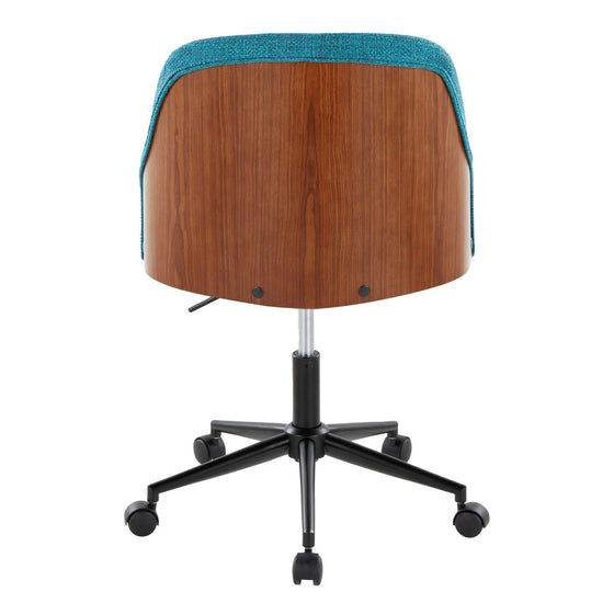 Bacci - Office Chair - Black Metal Base