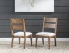 Artisan's Place - Ladder Back Side Chair (Set of 2) - Vintage Pine Ironwood