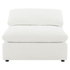 Raleigh - Boucle Upholstered Armless Chair - Ivory