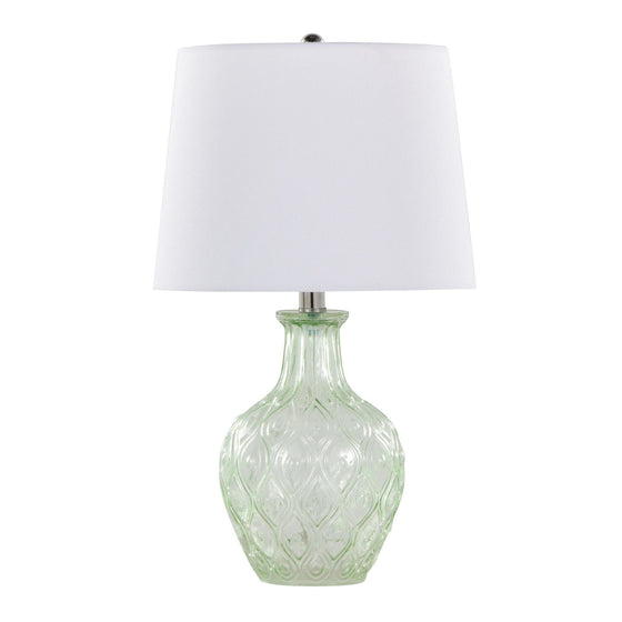 Gloria - Round 20" Glass Accent Lamp (Set of 2)