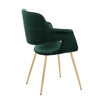 Vintage Flair - Chair (Set of 2) - Gold Legs