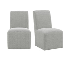 Nero - Upholstered Side Chair (Set of 2) - Gray