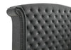 Melody - Upholstered Wingback Bed
