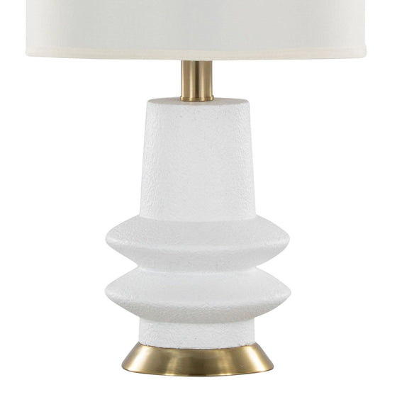 Lloyd - 26" Polyresin Table Lamp - Sanded Matte Black (Set of 2)