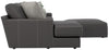 Minori - Italian Leather Sectional Sofa And Cocktail Ottoman