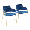 Napoli - Chair - Gold Metal (Set of 2)