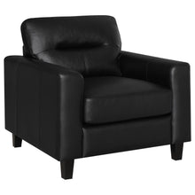  Scotland - Faux Leather Upholstered Track Arm Chair