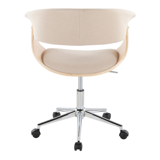 Vintage Mod - Office Chair - Natural