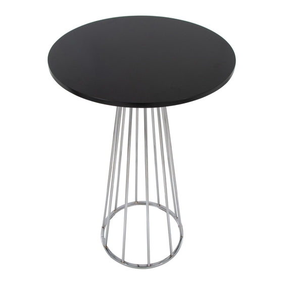 Canary - Bar Table - Chrome Metal