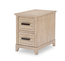  Edgewater - Square Chairside Table - Light Brown