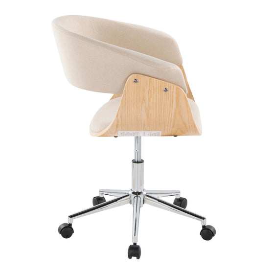 Vintage Mod - Office Chair - Natural