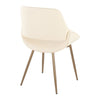 Fabrico - Chair (Set of 2) - Bronze Legs