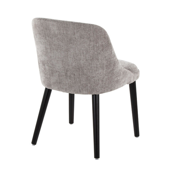 Rina - Dining Chair - Black Wood (Set of 2)