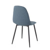Pebble - Chair - Black Steel (Set of 2)