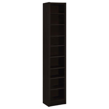  Eliam - 8-Shelf Bookcase - Cappuccino