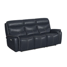  Aruba - Power Motion Sofa With Power Headrest - Pebble Navy