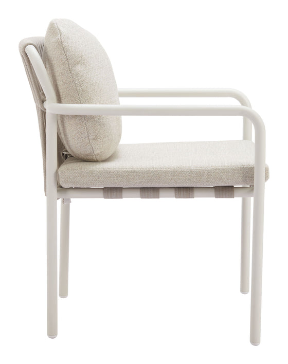 Aite - Outdoor Dining Chair - Beige