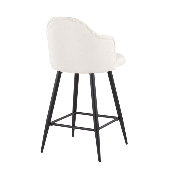 Ahoy - Counter Stool With Square Footrest (Set of 2)