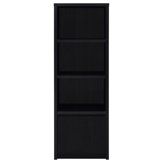 Winfield - 3-Sheld Media Tower Entertainment Pier - Black