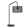 Mod Mesh - 27" Metal Task Lamp With Built-in USB Port - Oil Bronze And Painted Gold Metal From Grandview Gallery (Set of 2)