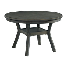 Amherst - Dining Table With Wood Leg - Gray Finish