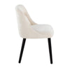 Rina - Dining Chair - Black Wood (Set of 2)