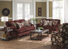 Belmont - Reclining Chair - Merlot