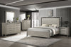 Lennox - Door Chest With Shoe Storage & LED Light - Gray
