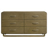 Amsbury - 6-Drawer Dresser Cabinet - Nutmeg